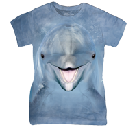 Dolphin Face Available now at NoveltyEveryWear!